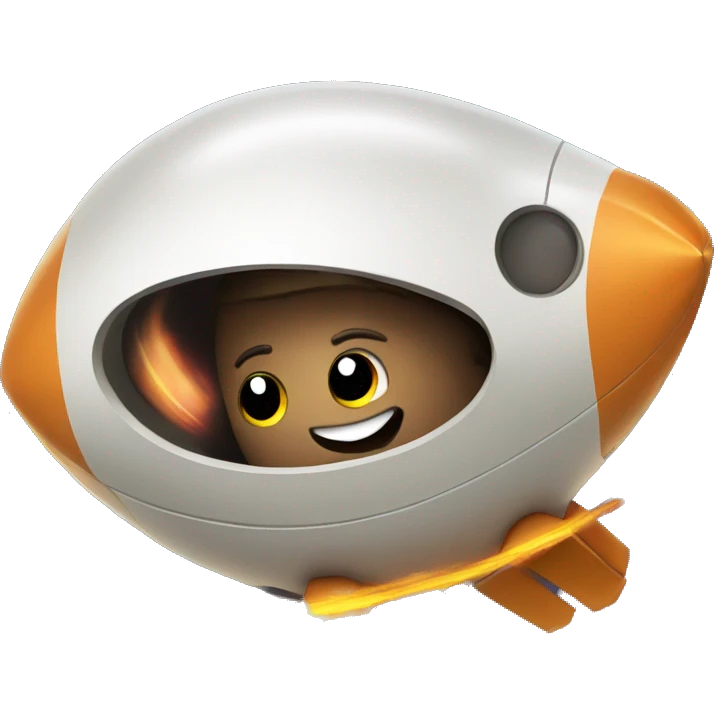 Football & Turkey On  A Rocketship to Mars emoji