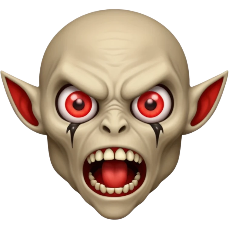 Molag Bal scream, empty background emoji