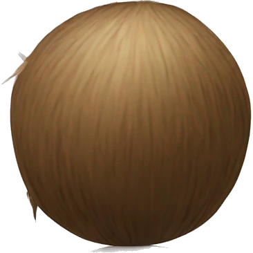 coconut with tree emoji