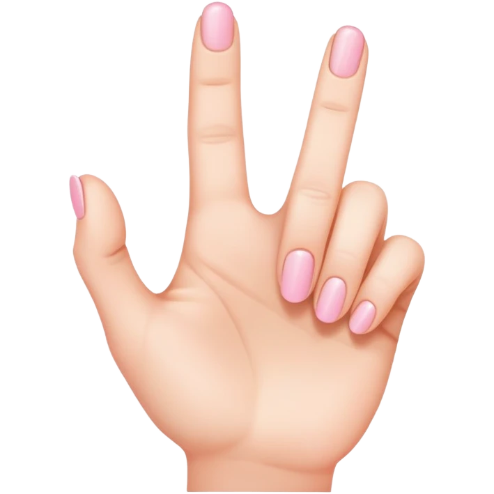 Pinky promise emoji