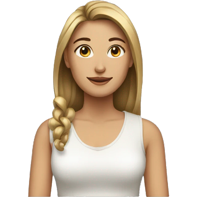 Woman with gyat emoji