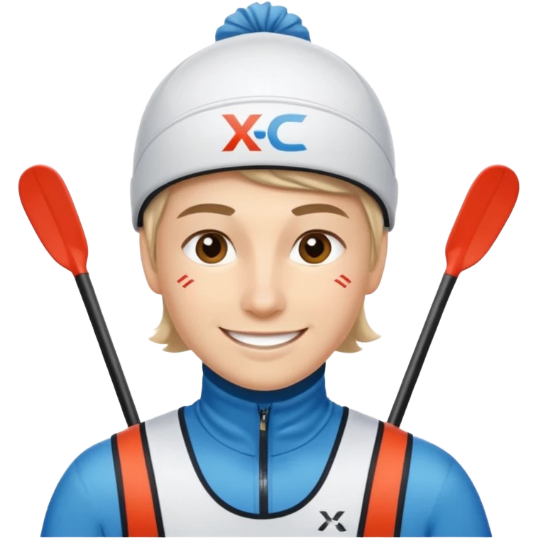 Xc skier emoji