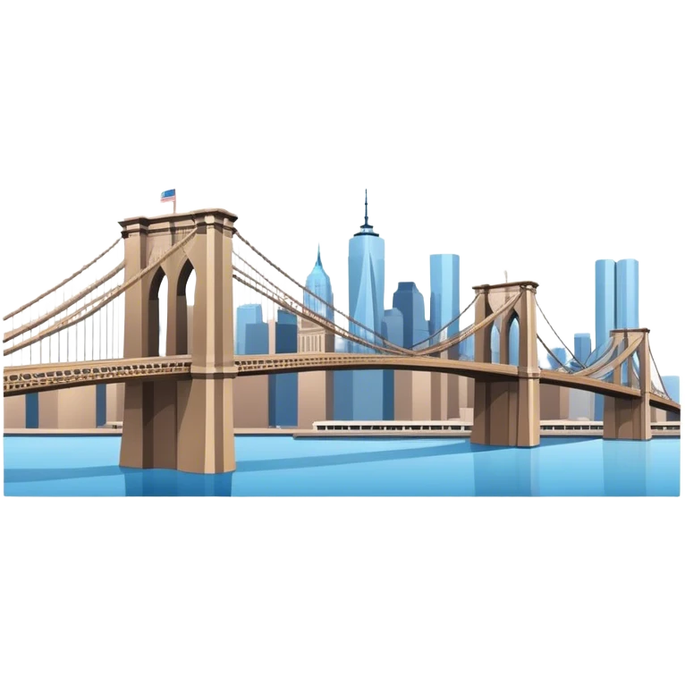 Brooklyn bridge emoji