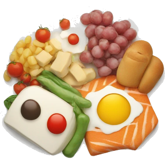 food plate emoji