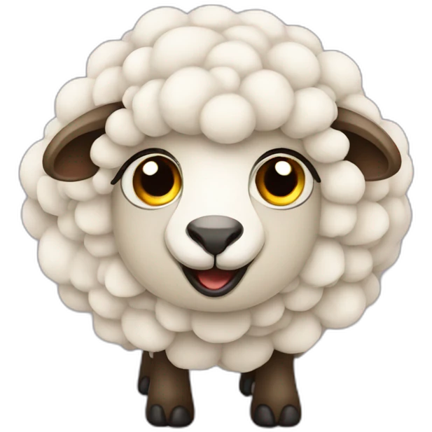 Grappe sheep emoji