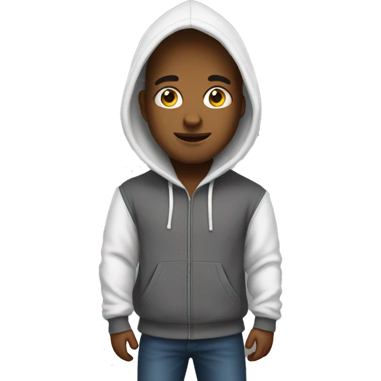 Me in hoodie emoji