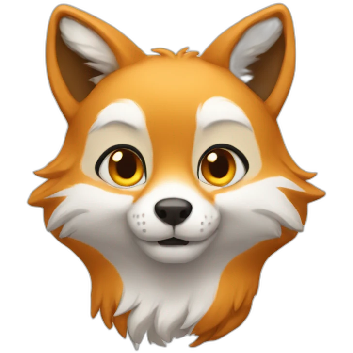 Renard blanc emoji