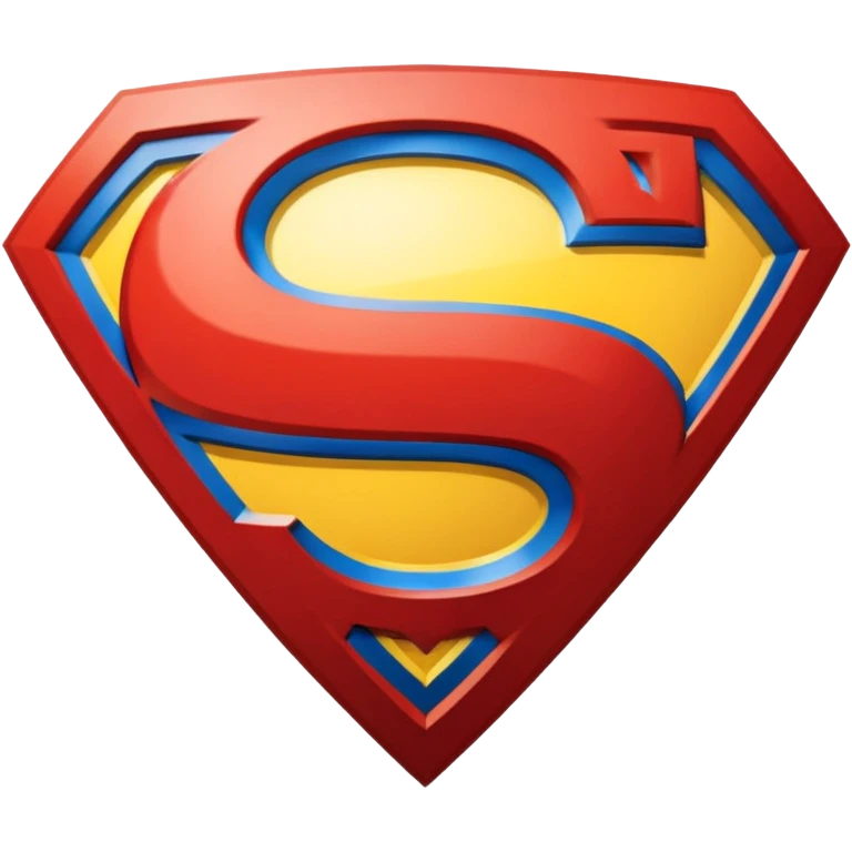 Logo of superman emoji