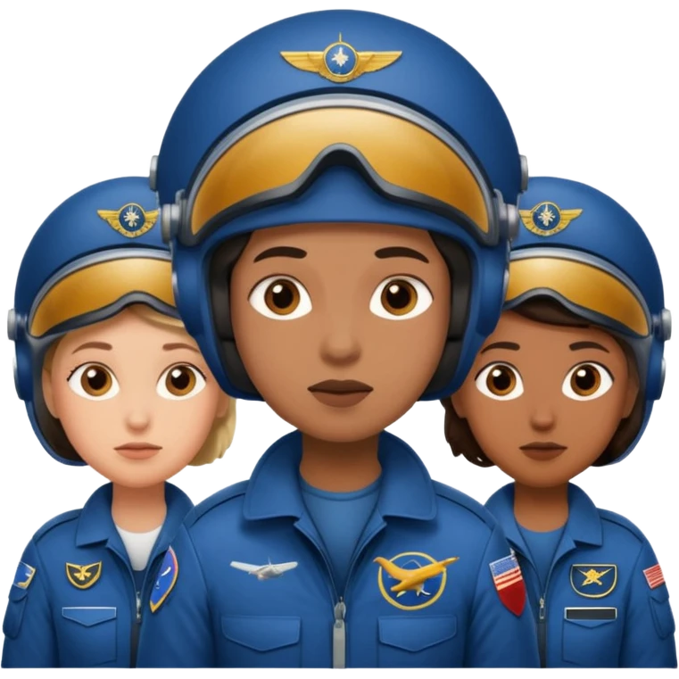 Confused pilots emoji