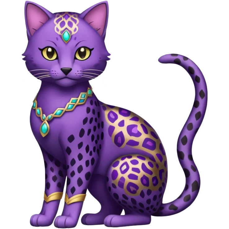 Persian-Liepard-Pokémon-fusion emoji