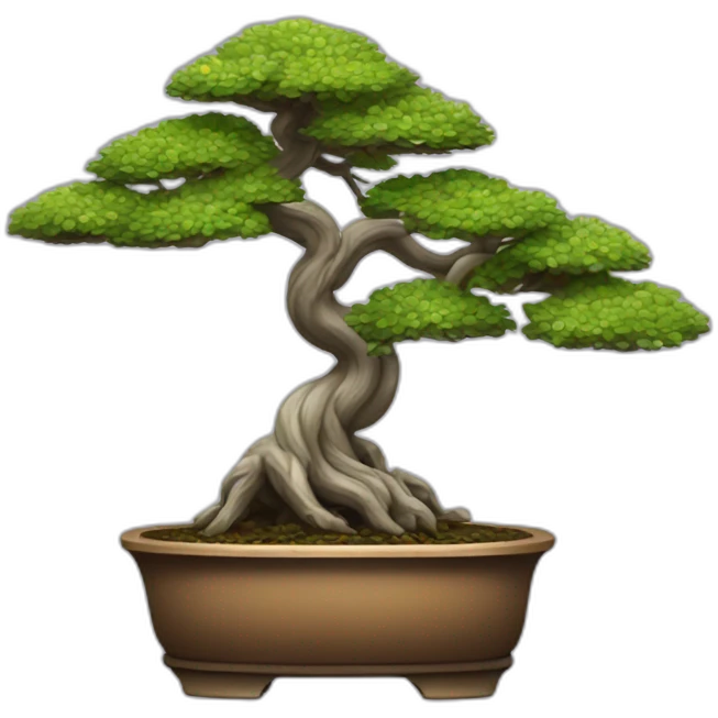 kawai bonsai emoji