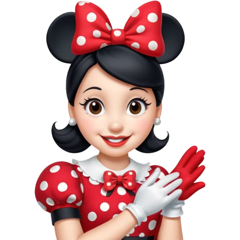 minnie mouse emoji emoji