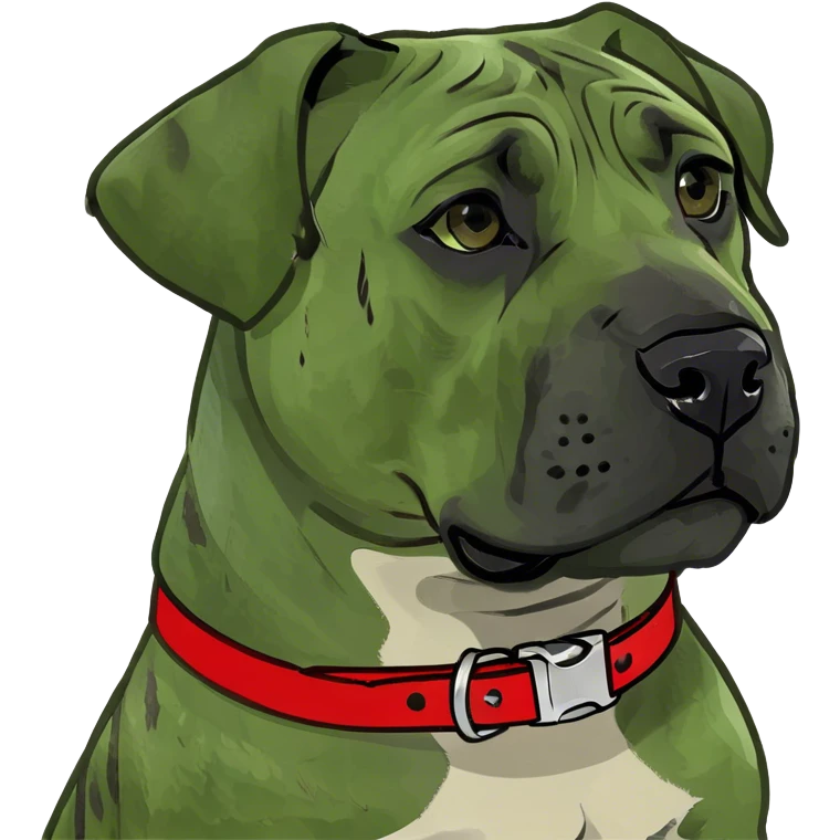 Presa Canario Puppy Brindle emoji