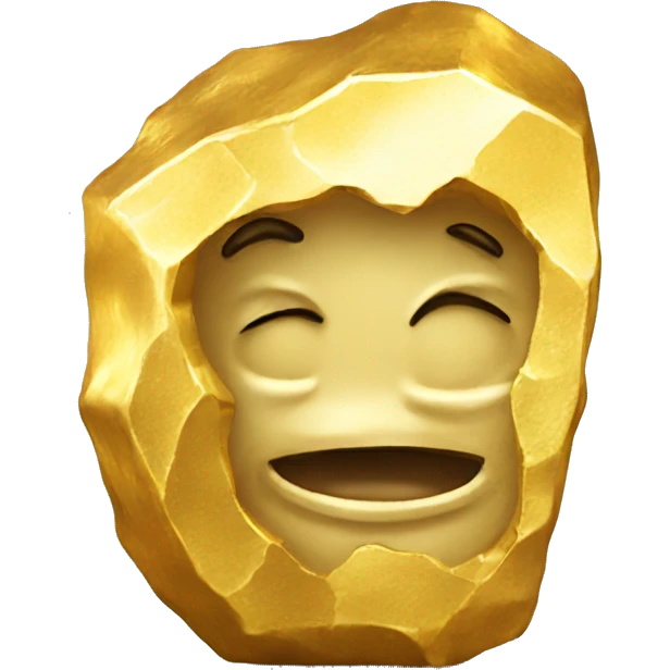 Gold nugget emoji