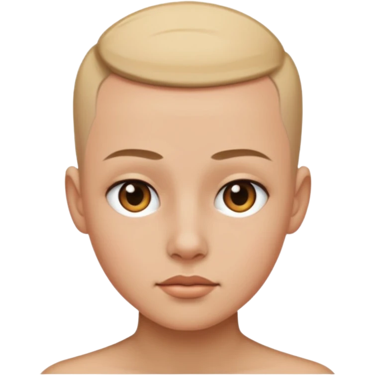 cabelo tipo rapado dos lados emoji