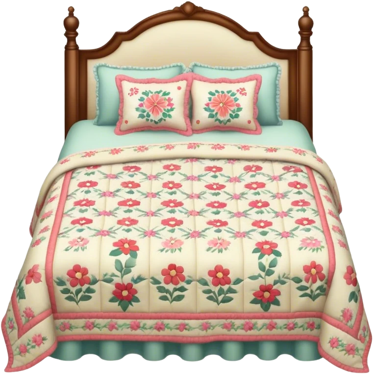 vintage aesthetic bed emoji