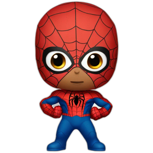 Pop spider Man emoji
