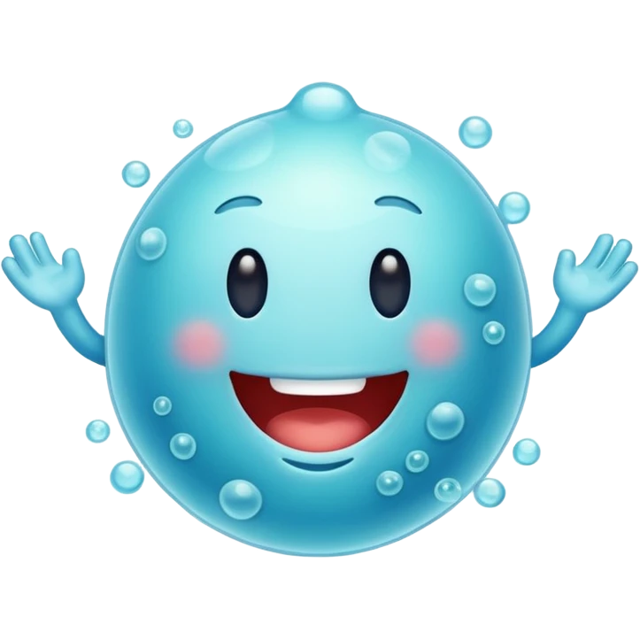 Happy bacteria emoji emoji