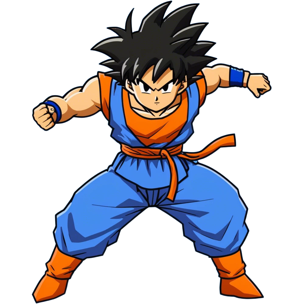 Goku bailando  emoji