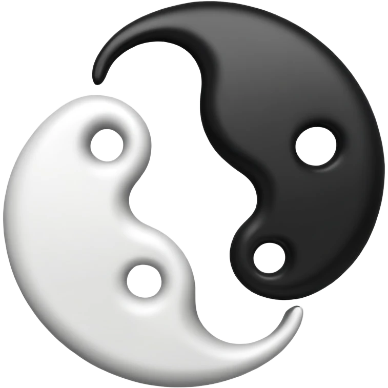 yin yang symbol emoji
