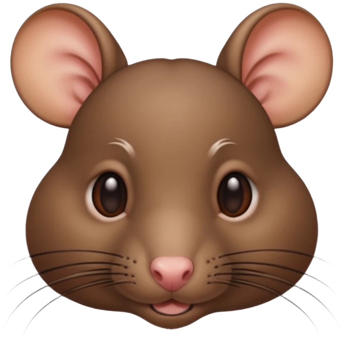 female rat with hairs emoji