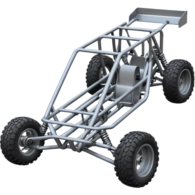 sae mini baja chasis with just the tubes emoji