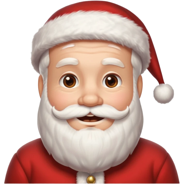 Santa Claus face emoji