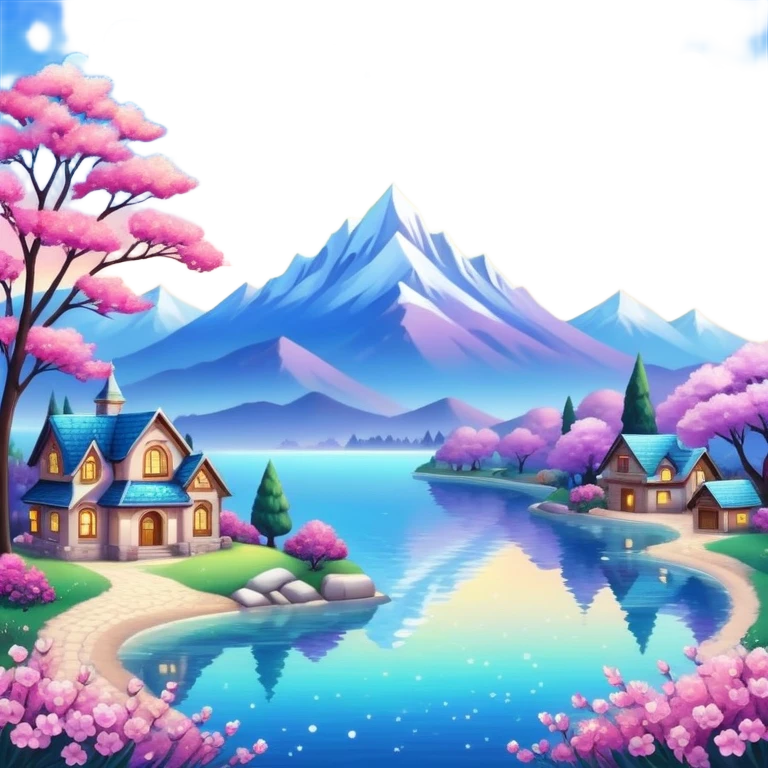 gorgeous beautiful sparkly aesthetic full scenic SCENERY emoji