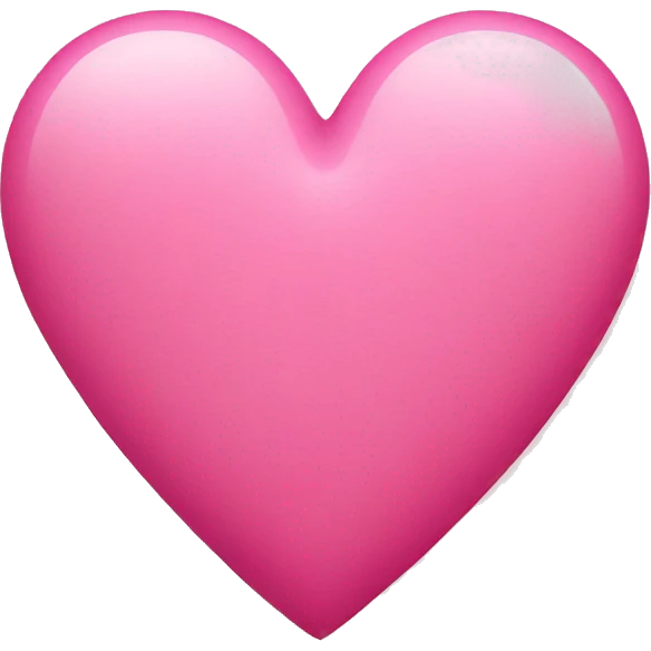 Pink heart emoji