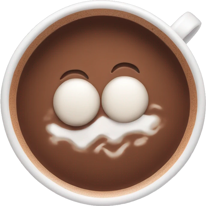 hot chocolate emoji