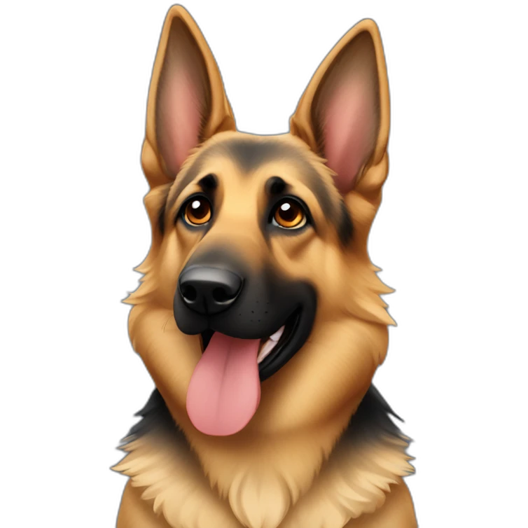 german-shepard-dog red carpet emoji