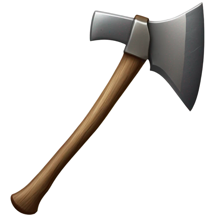 Wood axe emoji
