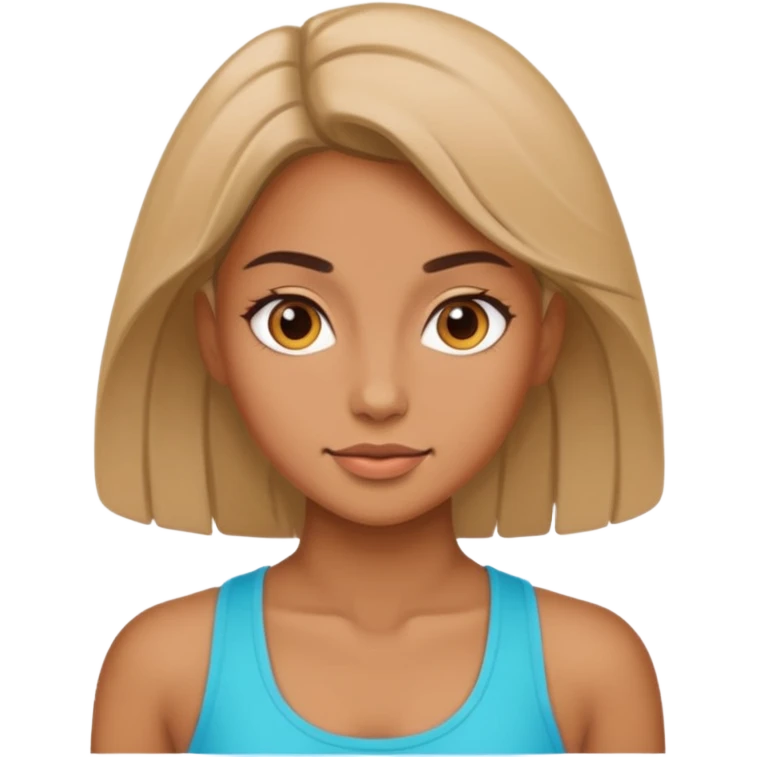 Fit girl body emoji