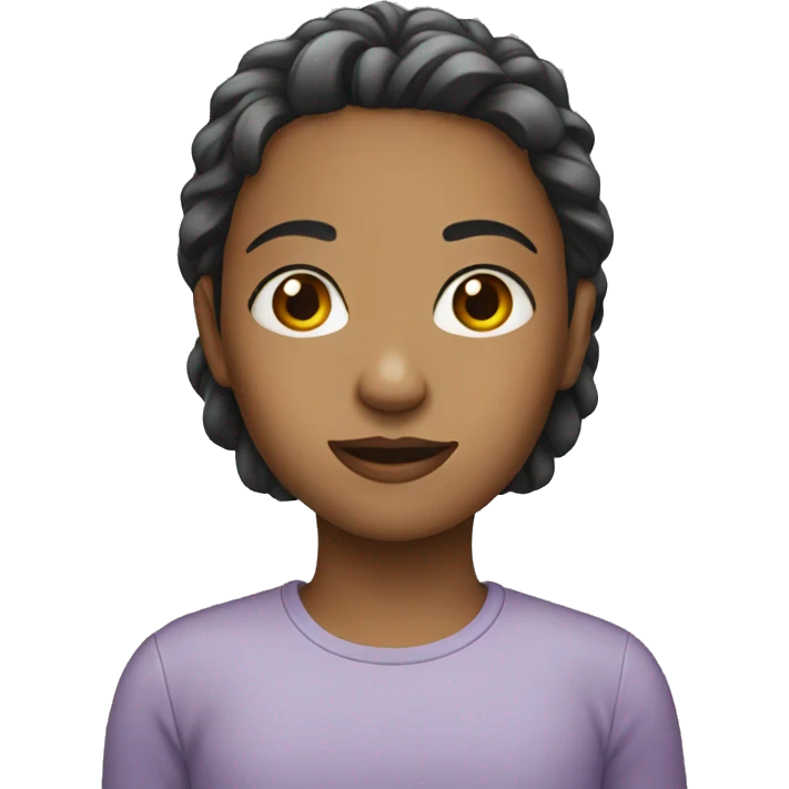 Clear girl emoji