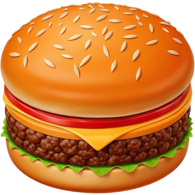 beef patty, raw, round, vivid red, dense compact, visible strands, domed top, clean edges, moist fresh, no garnish, herbs, plate, or extras, soft lighting, emoji scale emoji