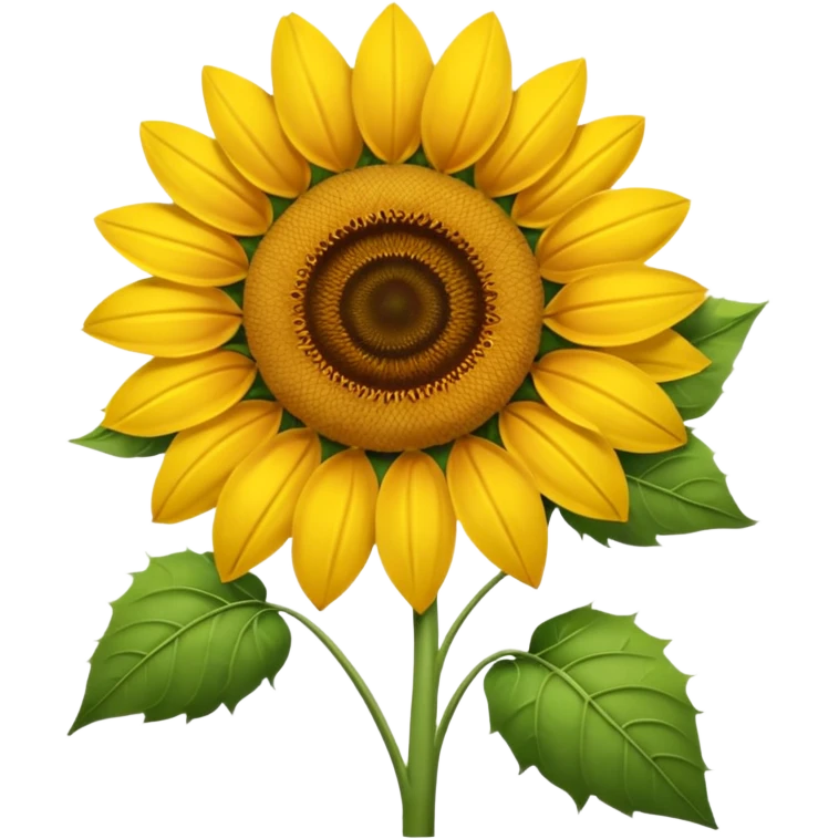 hoa hướng dương emoji