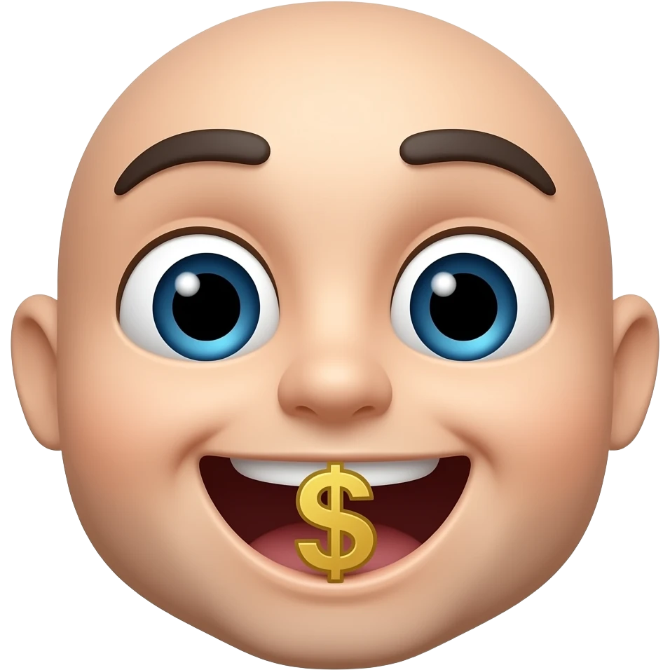 🤑👀 emoji