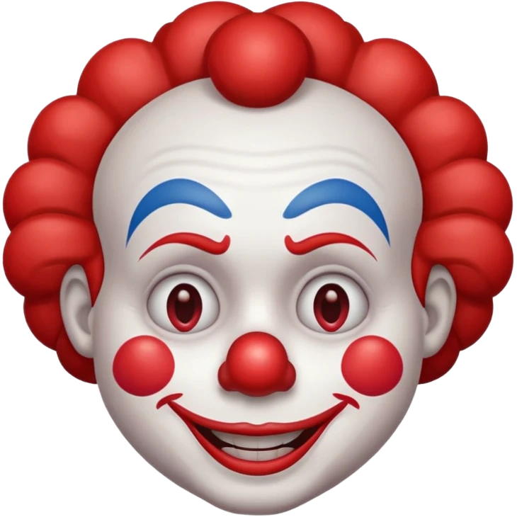 🤡 with different emotions emoji