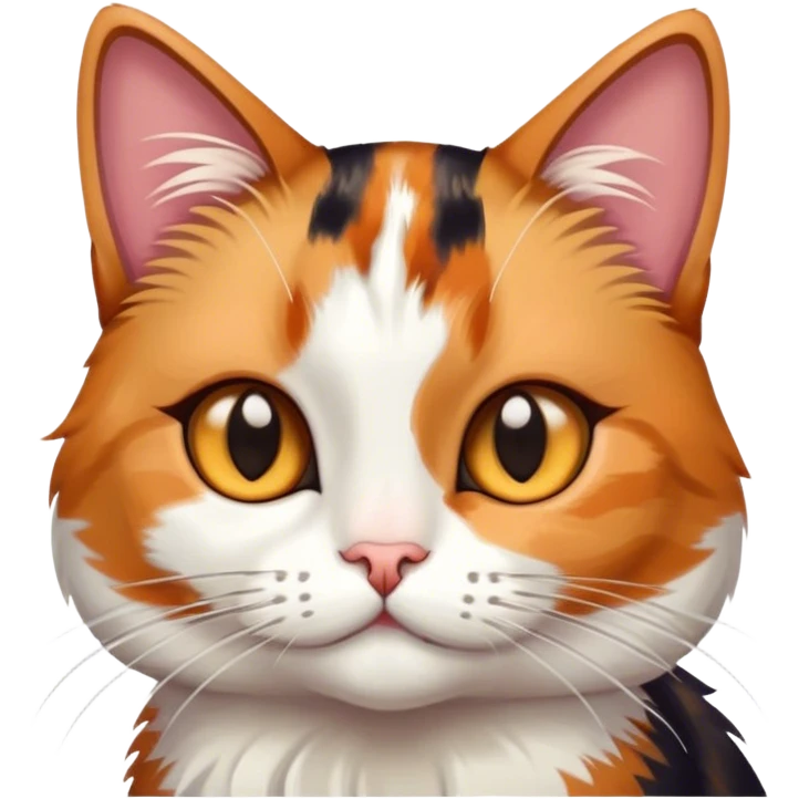 Cat with eyelashes emoji