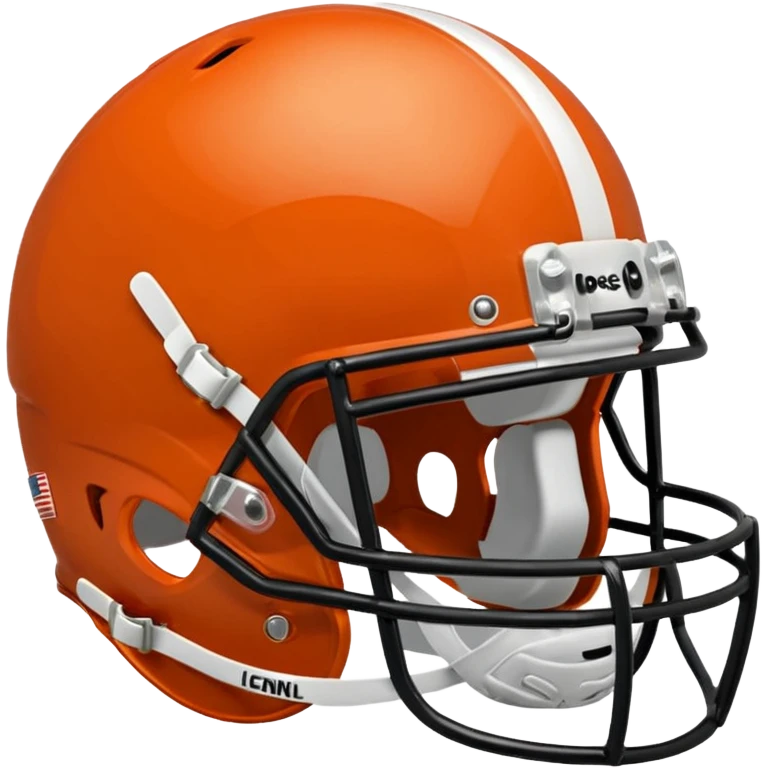 college football burnt orange  helmet emoji