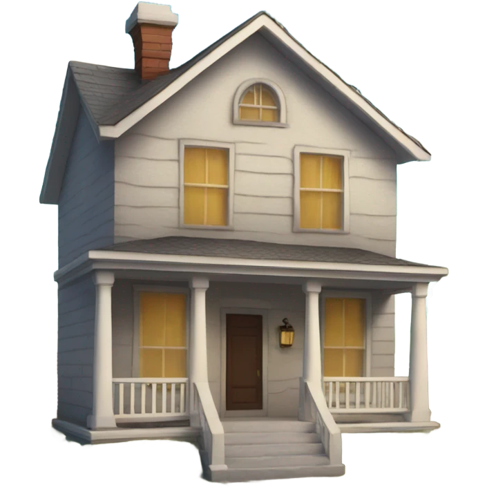 House with sold sign  emoji