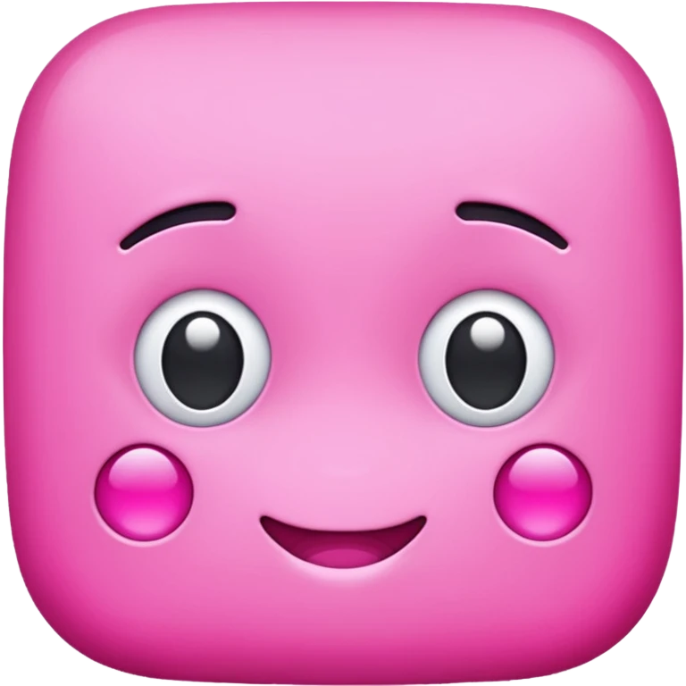 Pink OK emoji