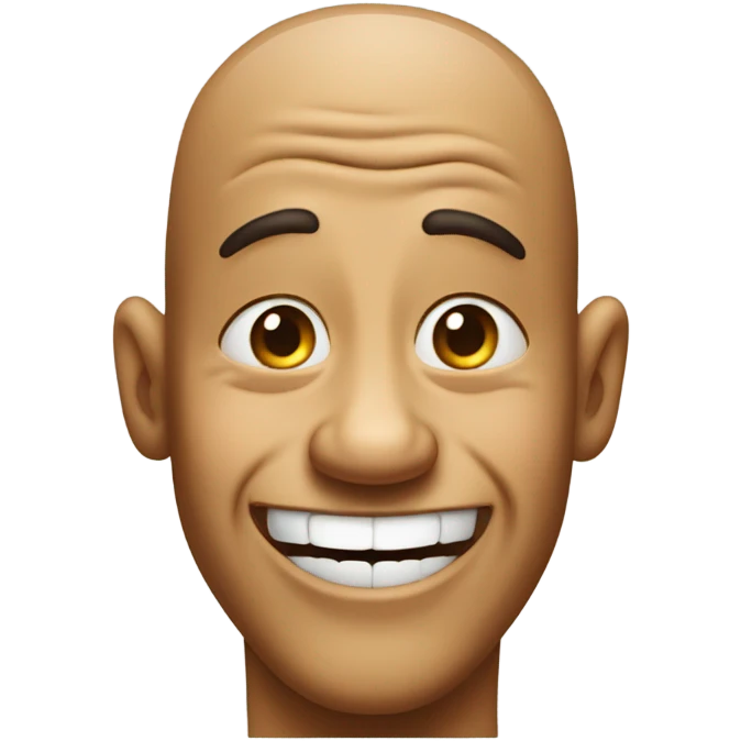 Happy but disgusted  emoji