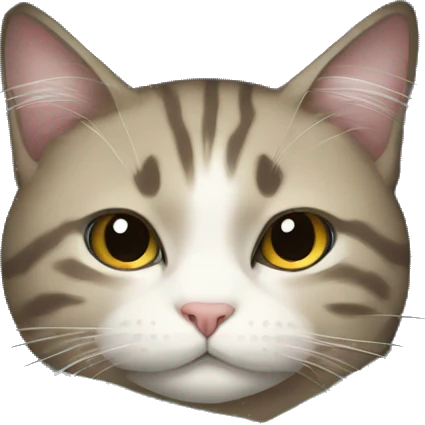cat snuggled in blanket emoji