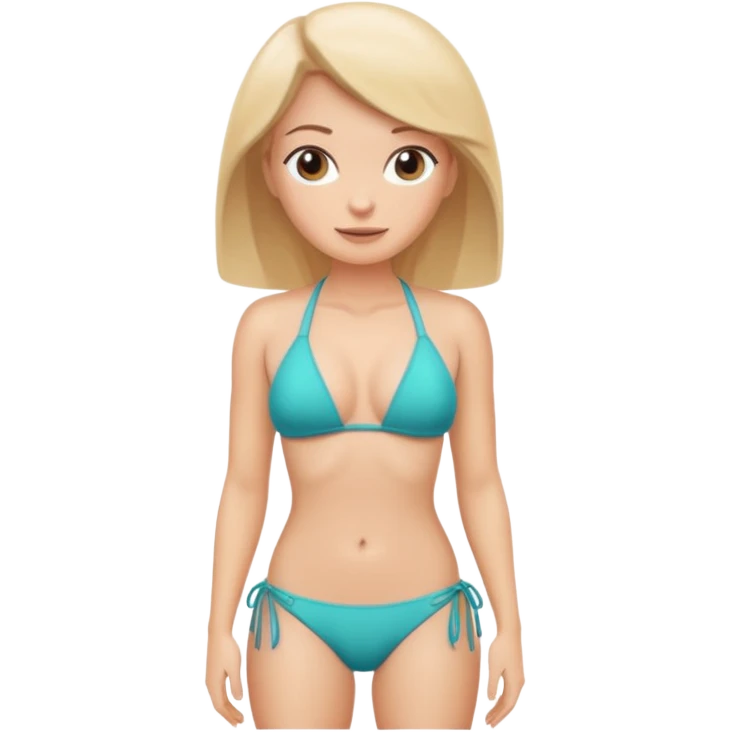 white woman ass emoji