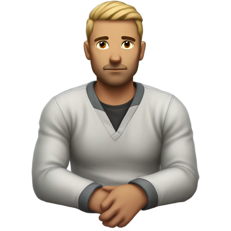 a men in a prison emoji