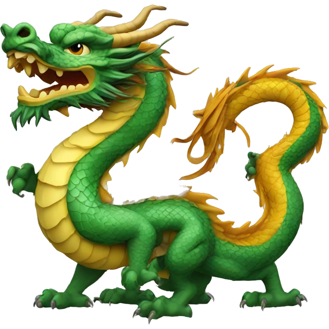Chinese dragon emoji