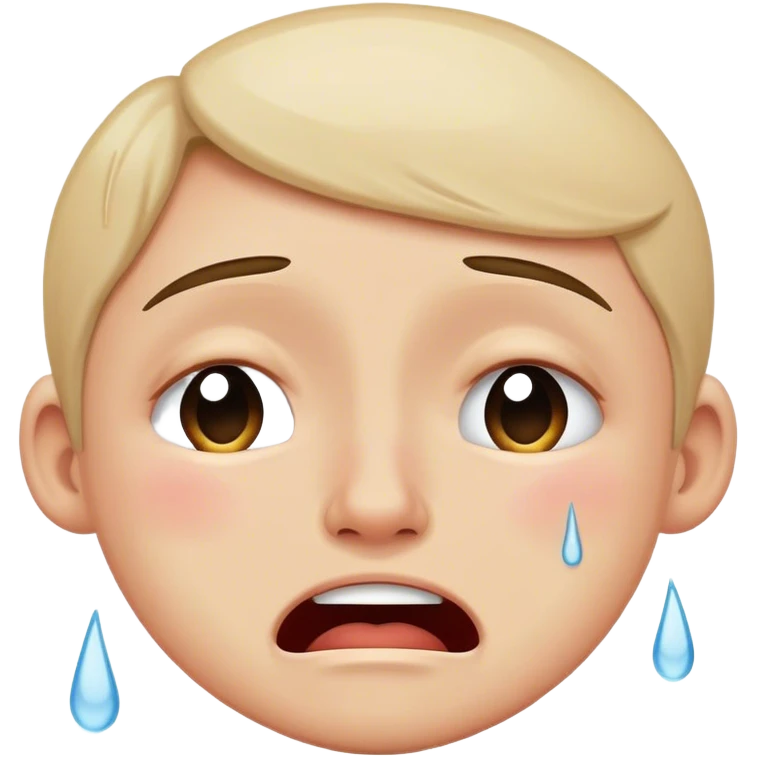 Crying while happy  emoji
