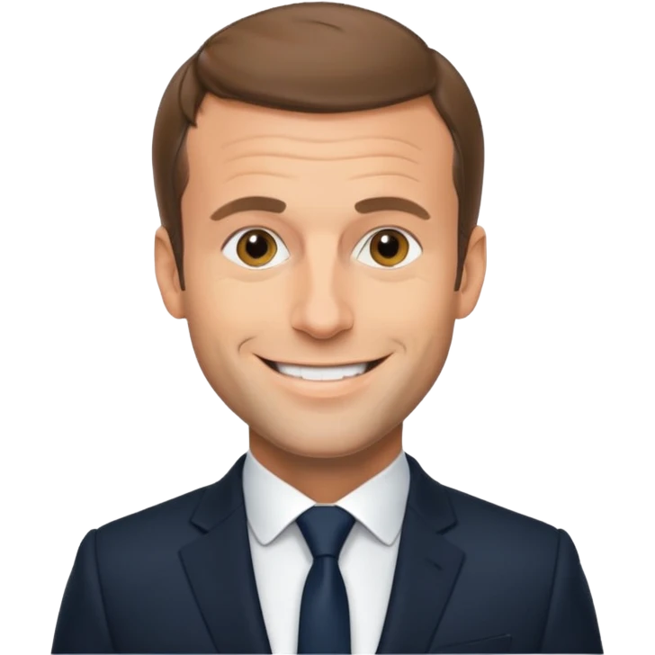 Emmanuel Macron emoji