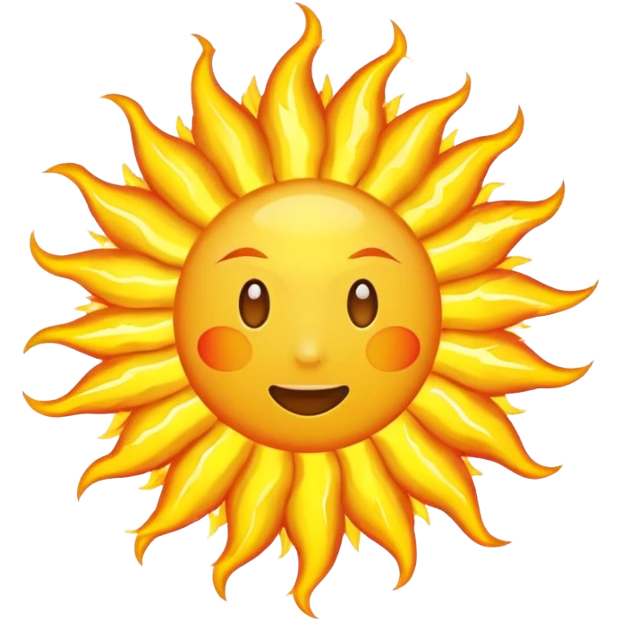from earth point of view sun blowing  emoji